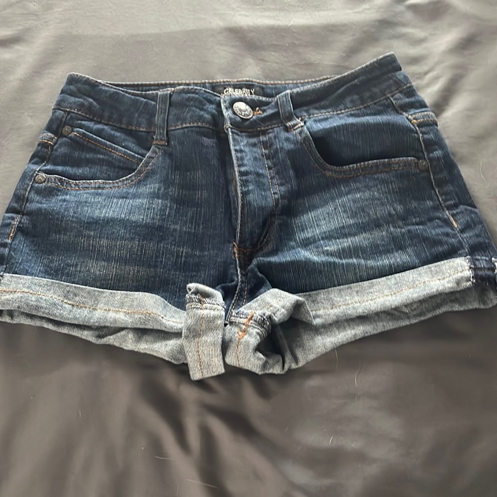 Juniors size 5 denim shorts